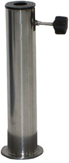 RVS buis voor granieten of betonnen parasolvoet max 70mm