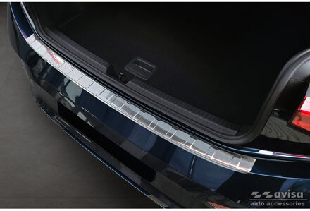 RVS Bumper beschermer passend voor Cupra Born 2021- 'Ribs' AV235614