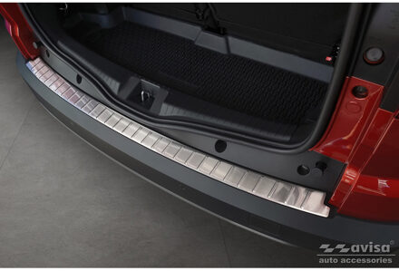 RVS Bumper beschermer passend voor Dacia Jogger 2022- 'Ribs' AV235533