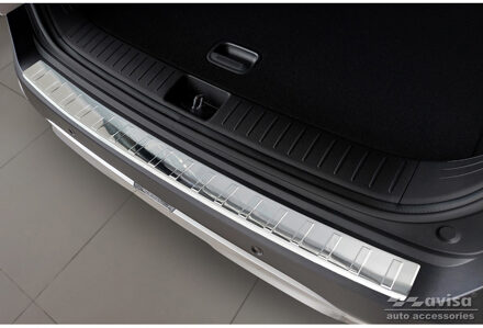 RVS Bumper beschermer passend voor Kia Sportage V 2021- 'Ribs' AV235643