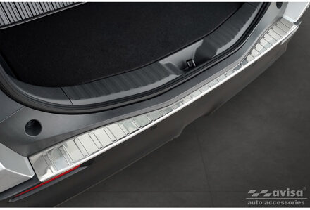 RVS Bumper beschermer passend voor Toyota bZ4X 2021- 'Ribs' AV235863