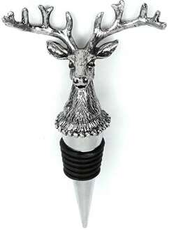 Rvs Champagne Wijn Stopper Voor Fles Bier Drank Kurk Vacuüm Bruiloft Gunst Keuken Gereedschap Bar Accessoires Reindeer