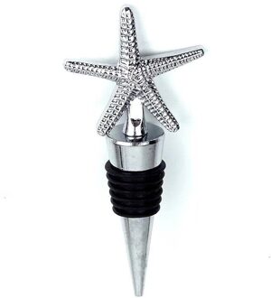 Rvs Champagne Wijn Stopper Voor Fles Bier Drank Kurk Vacuüm Bruiloft Gunst Keuken Gereedschap Bar Accessoires zeester