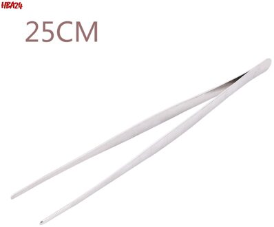 Rvs Churrasco Pincet Clip Keuken Gadgets Barbecue Tang Voedsel Tang Voedsel Clip Barbecue Buffet Restaurant Gereedschap 1Pc 25cm