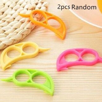 Rvs Citrusvruchten Squeezer Oranje Hand Handmatige Juicer Keuken Gereedschap Citroen Juicer Oranje Queezer Sap Fruit Drukken 2stk willekeurig