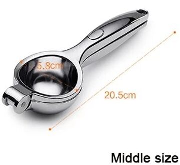 Rvs Citrusvruchten Squeezer Oranje Hand Handmatige Juicer Keuken Gereedschap Citroen Juicer Oranje Queezer Sap Fruit Drukken klein