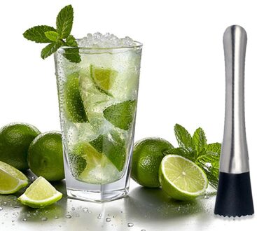 Rvs Cocktail Muddlers Ice Cube Artefact Bar Levert Bar Accessoires Bar Gemalen Ijs Cocktail Muddler