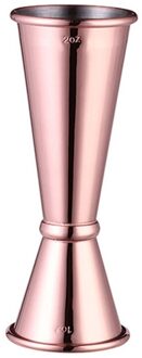 Rvs Cocktail Schaal Cup Bar Accessoires Keuken Dubbele Kop Maatbeker Bartending Maatbeker Voor Bar 02