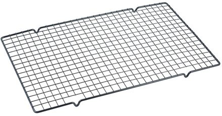 Rvs Cooling Rack Draad Grid Cake Voedsel Rack Oven Veilig Keuken Bakken Pizza Brood Barbecue Houder Plank