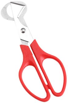 Rvs Cut Garde Ei Apparaat Duif Kwarteleitje Schaar Vogel Opener Gen Eierschaal Cutter Keuken Tool Clipper Rood