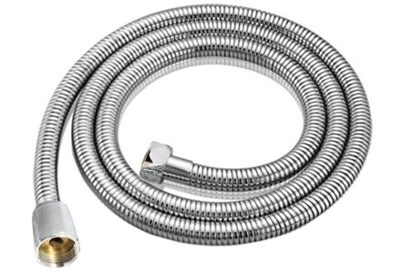 Rvs Douche Slang Encryptie Explosieveilige Voorjaar Buis Negatieve Ionen Douche Douche Beugel Badkamer Accessoires 2M