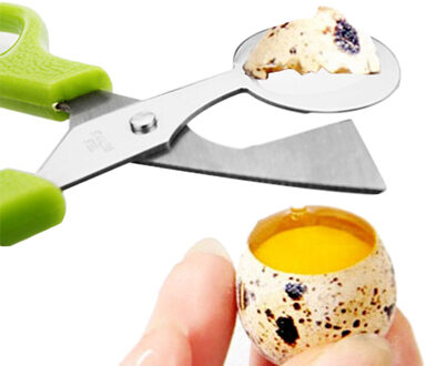 Rvs Duif Kwartel Ei Shell Schaar Eierschaal Cutter Opener Clipper Keuken Tool Supplies