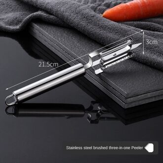 Rvs Dunschiller Zesters Julienne Cutter Fruit Aardappel Wortel Rasp Multifunctionele Keuken Accessoires Gadgets