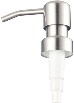 Rvs Fles Rose Gouden Douche Nozzle Galvaniseren Pomp Hoofd Metalen Shampoo Druk Pomp Zeepdispenser Sanitizer Spray 05
