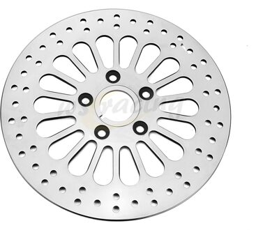 Rvs Front Achter Remschijf Rotor 11.5 Voor HARLEY TOURING SOFTAIL SPORTSTER DYNA 1984 voorkant
