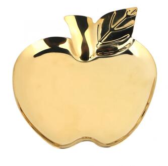 Rvs Fruit-Vormige Handdoek Lade Plaat Thee Fruit Lade Lade Cosmetica Sieraden Organizer Thee Trays