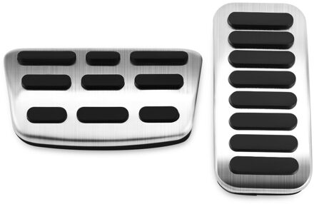 Rvs Gas Fuel Rempedaal Pads Cover Case Voor Hyundai Elantra I30 Kona Voor Kia Forte Auto Styling For AT 2stk