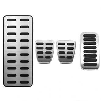 Rvs Gas Fuel Rempedaal Pads Cover Case Voor Hyundai Elantra I30 Kona Voor Kia Forte Auto Styling MT met rust uit