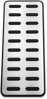 Rvs Gas Fuel Rempedaal Pads Cover Case Voor Hyundai Elantra I30 Kona Voor Kia Forte Auto Styling staal Footrest 1stk
