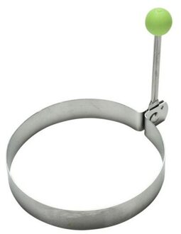 Rvs Gebakken Ei Shaper Leuke Vormige Gebakken Ei Mold Pancake Ringen Mold Keuken Tool ronde