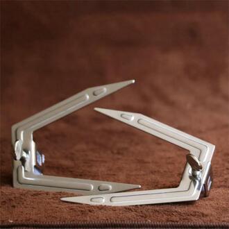 Rvs Gebraden Kip Spies Cook Oven Accessoires Rotisserie Accessoires Bbq Gegrilde Kip Vork 32.5/38/41.5/45Cm 2stk Oven Utensils