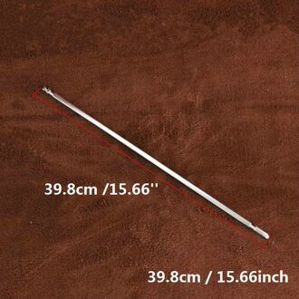 Rvs Gebraden Kip Spies Cook Oven Accessoires Rotisserie Accessoires Bbq Gegrilde Kip Vork 32.5/38/41.5/45Cm 39.8cm plein Shelf