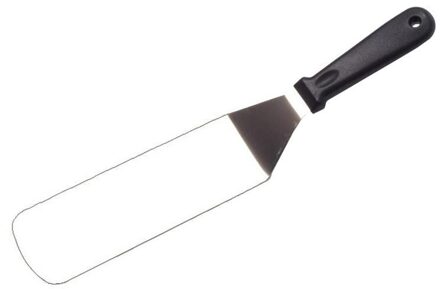 Rvs Grill Spatel Steak Schop Houten Handvat Bakplaat Spatel Steak Koekenpan Schop Koken Gereedschap Keuken Accessoires 3