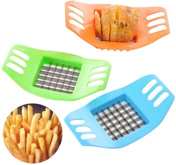Rvs Groente Aardappel Slicer Praktische Cutter Chopper Chips Maken Tool Aardappel Snijden Frietjes Tool Keuken Accessoires