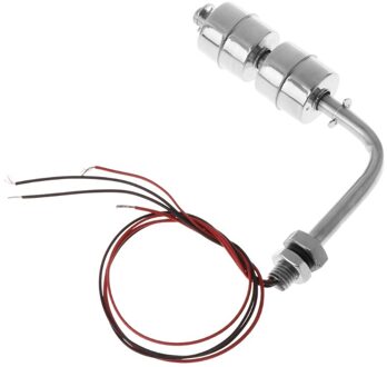 Rvs Haakse Waterniveausensor Vloeibare Vlotterschakelaar Tank Pool 10W Z1026