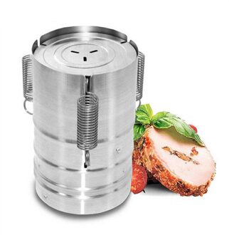 Rvs Ham Vlees Maken Pot Patty Maker Ham Druk Keuken Vlees Gereedschap Vlees Koken Pot Ham Maker Keuken Accessoires