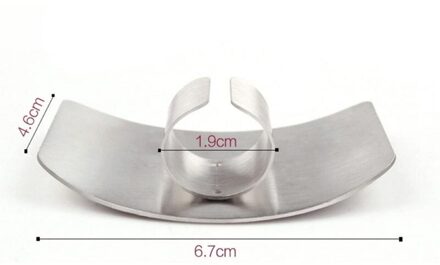Rvs Hand Vinger Protector Slice Veilig Guard Keuken Koken Producten Gadgets Cut Plantaardige Messen Keuken Accessoires 1stk