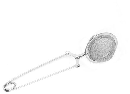 Rvs Handvat Thee Filter Zetgroep Mesh Herbruikbare Theezakje Mok Theepot Stevig Filter Thee Filter Zeef Zeef Gadgets ronde
