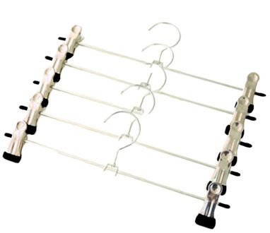 Rvs Hangers Voor Kleding Broek Draad Antislip Drogen Kledingrek Volwassen En Kinderen Hanger zwart
