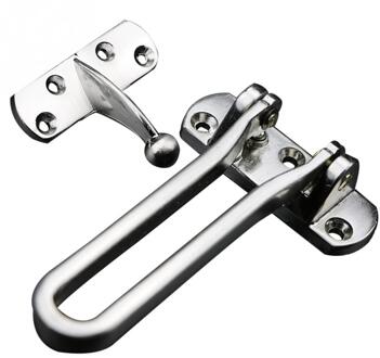 Rvs Hasp Klink Deur Keten Anti-Diefstal Sluiting Gemak Window Kabinet Sloten Voor Home Hotel Securit #