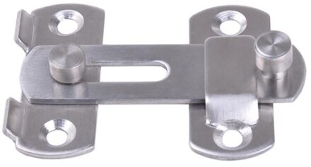 Rvs Hasp Klink Slot Schuifdeur Voor Window Kabinet Fitting Gemonteerd Deur Gesp Security Schuifdeur Klink