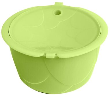Rvs Herbruikbare Koffie Capsule Cup Zeef Filter Voor Dolce Gusto Herbruikbare Hervulbare Koffie Capsule Caps Barista Tool groen
