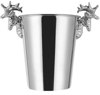 Rvs Herten Hoofd Handvat, Geïsoleerde Ijsemmer, Voor Paties & Bar