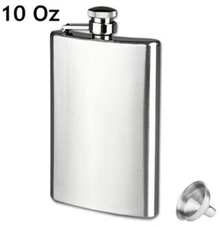 Rvs Hip Liquor Fles Whiskey Alcohol Pocket Wijn Fles 10oz