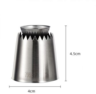 Rvs Icing Piping Nozzles Bakken & Gebak Gereedschappen Tips Cookies Mold Diy Cake Dessert Fondant Decoratie Bakken Nozzles