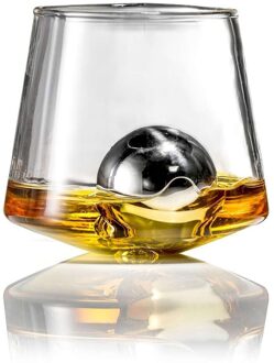 Rvs Ijsblokjes Emmer Herbruikbare Metalen Chilling Stenen Koeler Whisky Houden Koude Rapid Colling Bar 25MM