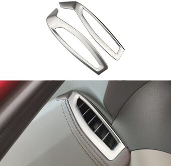 Rvs Interieur Auto Airconditioning Vent Outlet Cover Trim Sticker Voor Toyota C-HR Chr Lhd