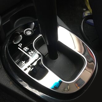 Rvs Interieur Shift Gear Panel Decoratie Cover Trim Voor Renault Dacia Duster Jaar Chrome Accessoires