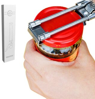 Rvs Jar Opener Professionele Handmatige Jar Flesopener, goed Om Grip Glas Jar Flesopener Deksels Remover Keuken Tool