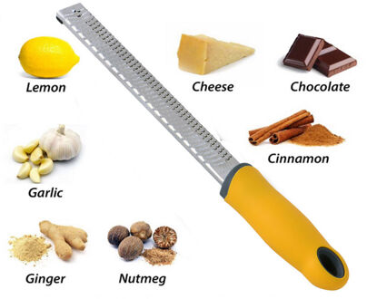 Rvs Kaas Citroen Fruit Zester Rasp Microplane Klassieke Keuken Gereedschap