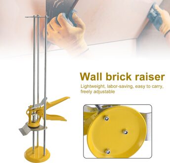Rvs Keramische Tegel Hoogte Richter Precisie Klepstandsteller Lifting Richter Muur Leveling Lifting Bouw Tool