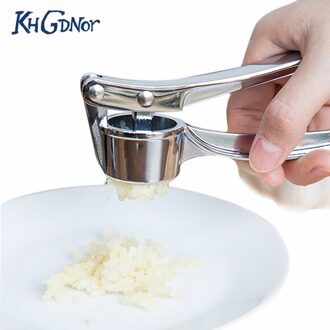 Rvs Keuken Squeeze Tool Lichtmetalen Crusher Knoflook Persen Fruit & Groente Koken Gereedschap Keuken Accessoires