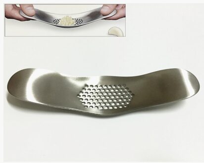 Rvs knoflookpers slijpen slicer mincer metalen keuken accessoires gember crusher chopper cutter