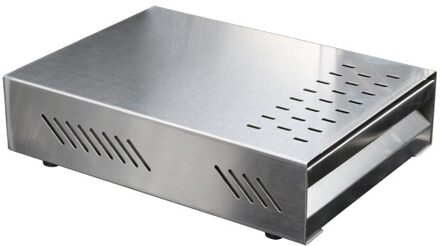 Rvs Koffiedik Klop Doos 4 Kleuren Espresso Residu Lade Stijl Opbergdozen voor Barista Cafe Gronden Container zilver