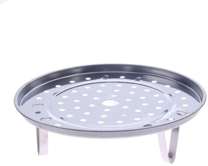 Rvs Koken Stoomboot Driepotige Plank Multifunctionele Ronde Stoomboot Rack Dampende Stand Keuken Koken Tool