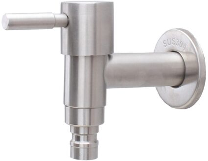 Rvs Kraan Driehoek Klep G1/2 Draad Hoekstopkraan Inlaat Water Afsluiter Badkamer Wasmachine Kraan Bibcock Faucet